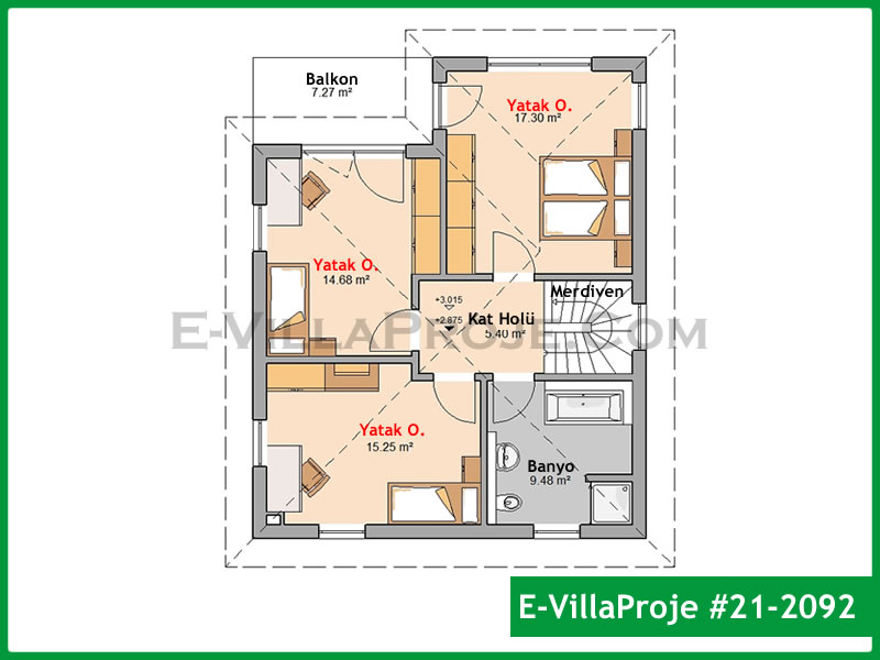CVL-21-2092 Kat Planı ve Görsel 3