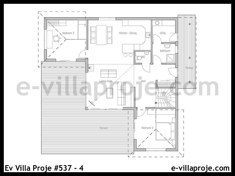 CVL-537-4 Kat Planı ve Görsel 2