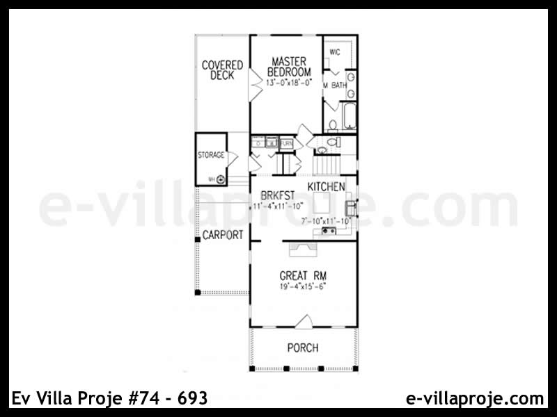 CVL-74-693 Kat Planı ve Görsel 2