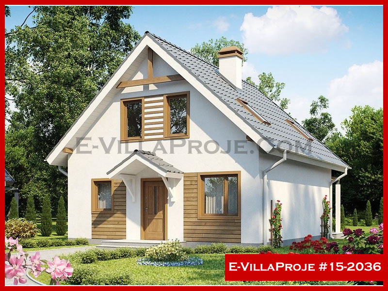 CVL-15-2036 • 162 m² 4+1 Dubleks Çelik Villa - Mimari Kat Planı ve Dış Cephe