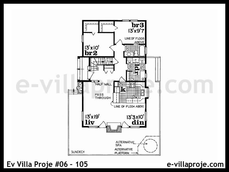 CVL-06-105 Kat Planı ve Görsel 2