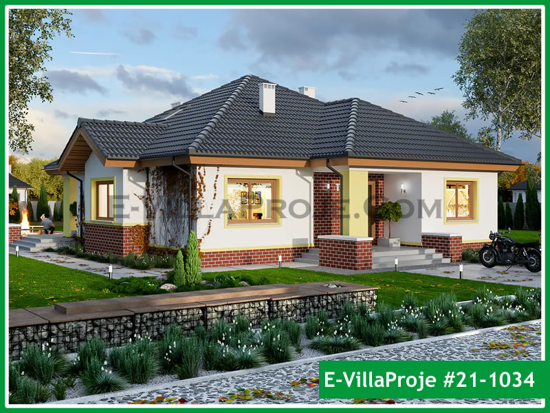 CVL-21-1034 • 162 m² 4+1 Tek Katlı Çelik Villa - Mimari Kat Planı ve Dış Cephe