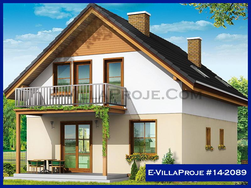 CVL-14-2089 • 163 m² 4+1 Dubleks Çelik Villa - Mimari Kat Planı ve Dış Cephe
