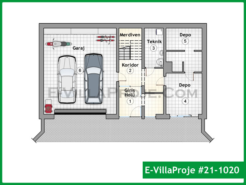 CVL-21-1020 Kat Planı ve Görsel 3