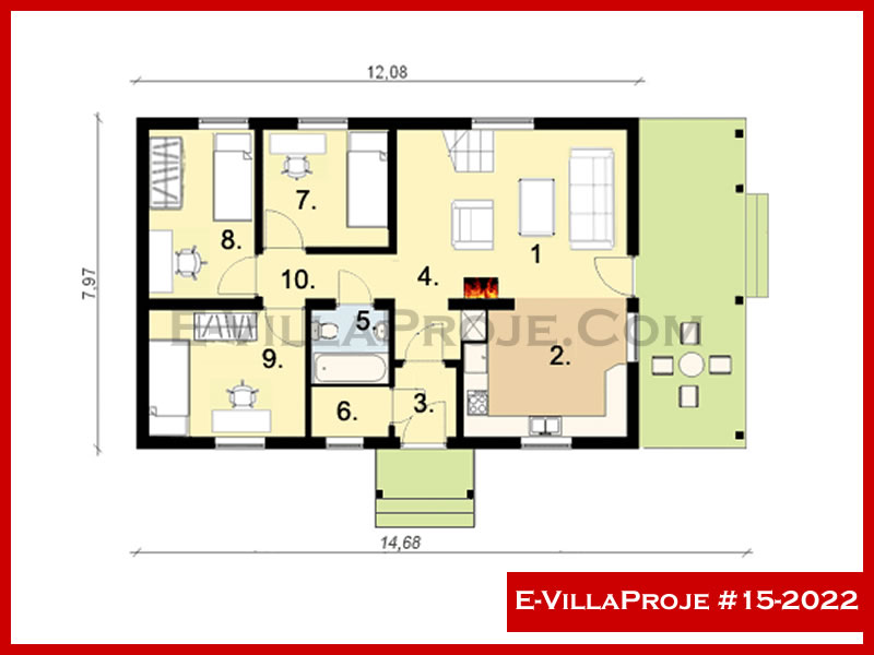 CVL-15-2022 Kat Planı ve Görsel 2