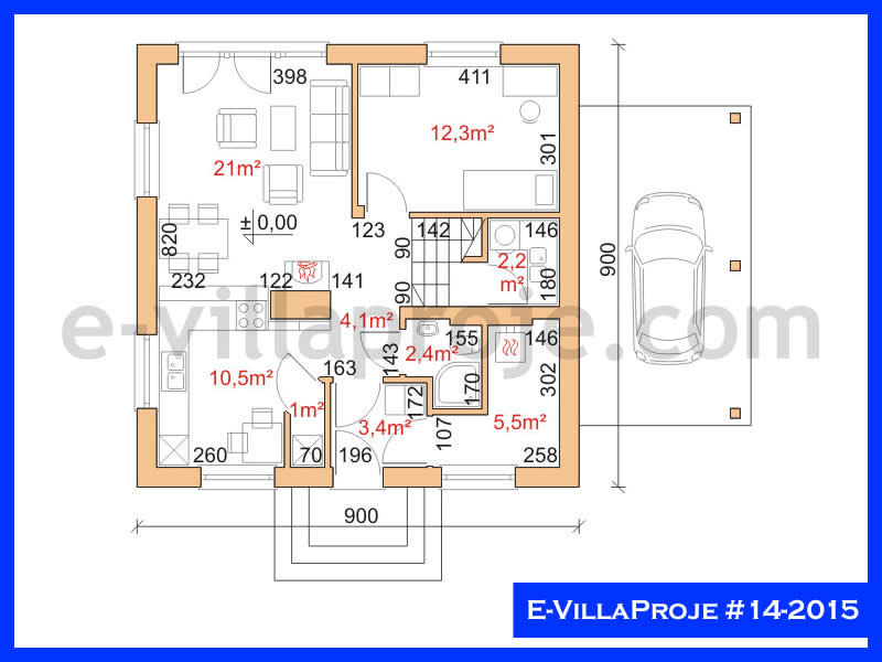 CVL-14-2015 Kat Planı ve Görsel 2