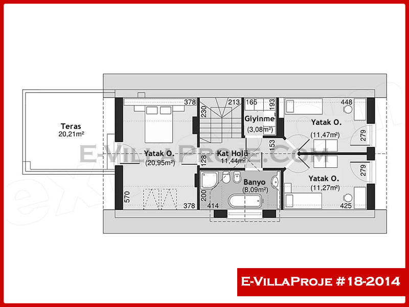 CVL-18-2014 Kat Planı ve Görsel 3