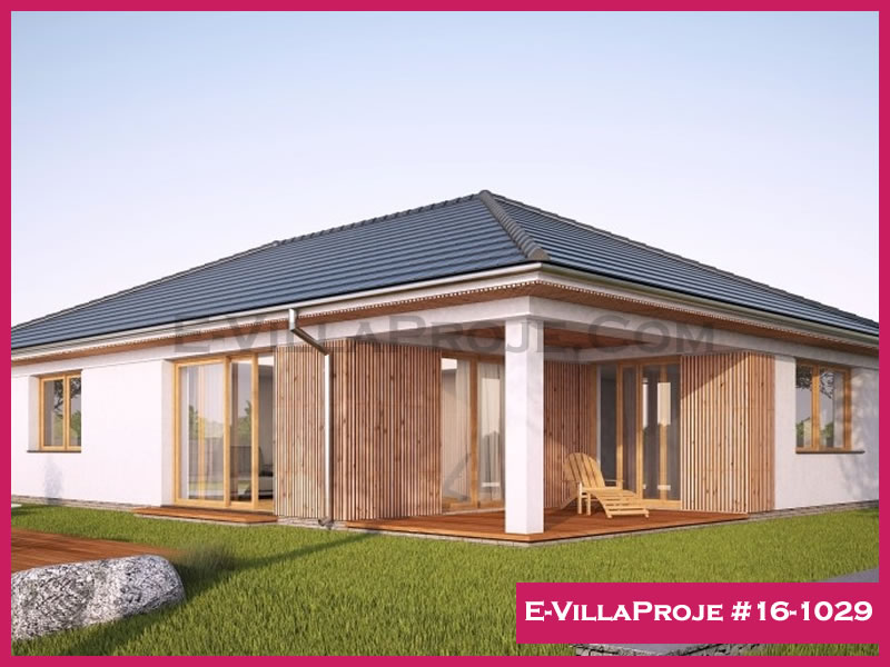 CVL-16-1029 • 168 m² 4+1 Tek Katlı Çelik Villa - Mimari Kat Planı ve Dış Cephe