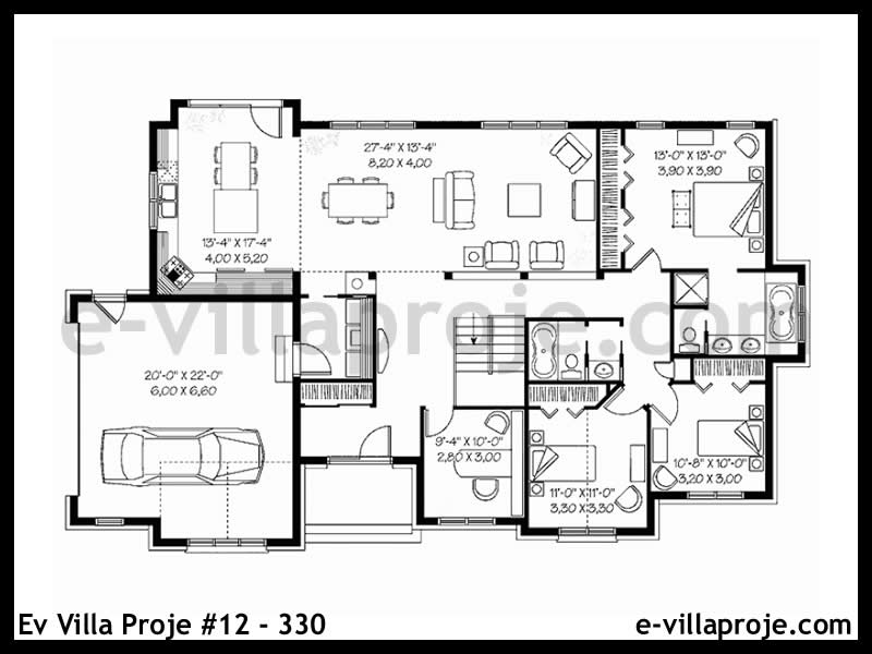 CVL-12-330 Kat Planı ve Görsel 2