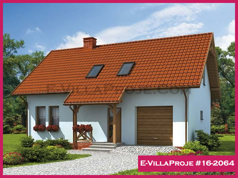 CVL-16-2064 • 172 m² 4+1 Dubleks Çelik Villa - Mimari Kat Planı ve Dış Cephe