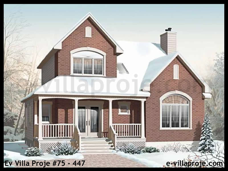 CVL-75-447 • 172 m² 4+1 Dubleks Çelik Villa - Mimari Kat Planı ve Dış Cephe