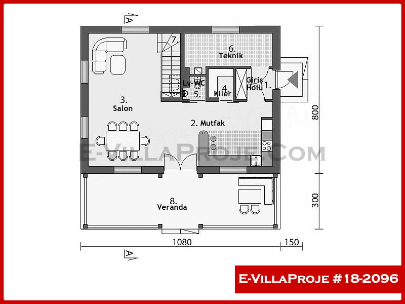 CVL-18-2096 Kat Planı ve Görsel 2