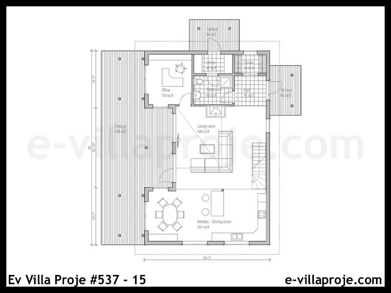 CVL-537-15 Kat Planı ve Görsel 2