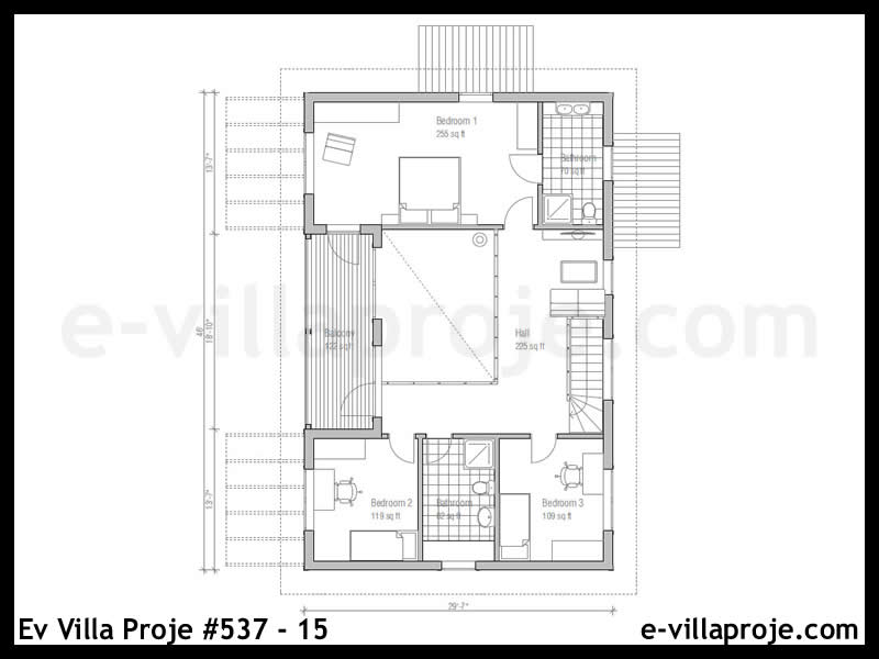 CVL-537-15 Kat Planı ve Görsel 3
