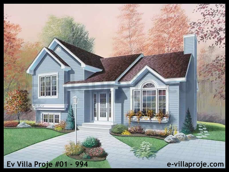 CVL-01-994 • 175 m² 4+1 Dubleks Çelik Villa - Mimari Kat Planı ve Dış Cephe