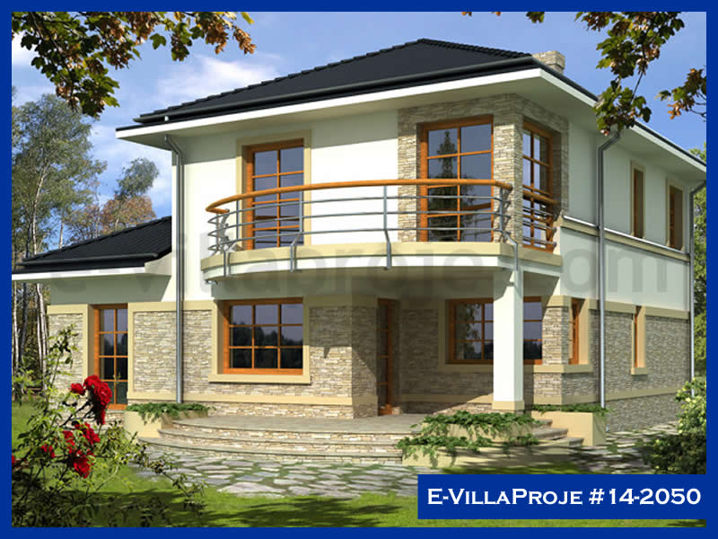 CVL-14-2050 • 175 m² 4+1 Dubleks Çelik Villa - Mimari Kat Planı ve Dış Cephe