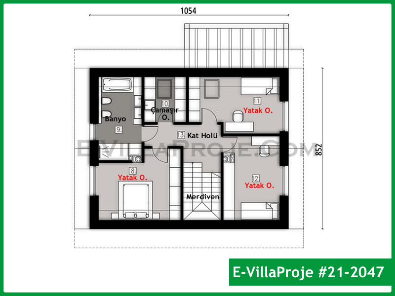 CVL-21-2047 Kat Planı ve Görsel 3