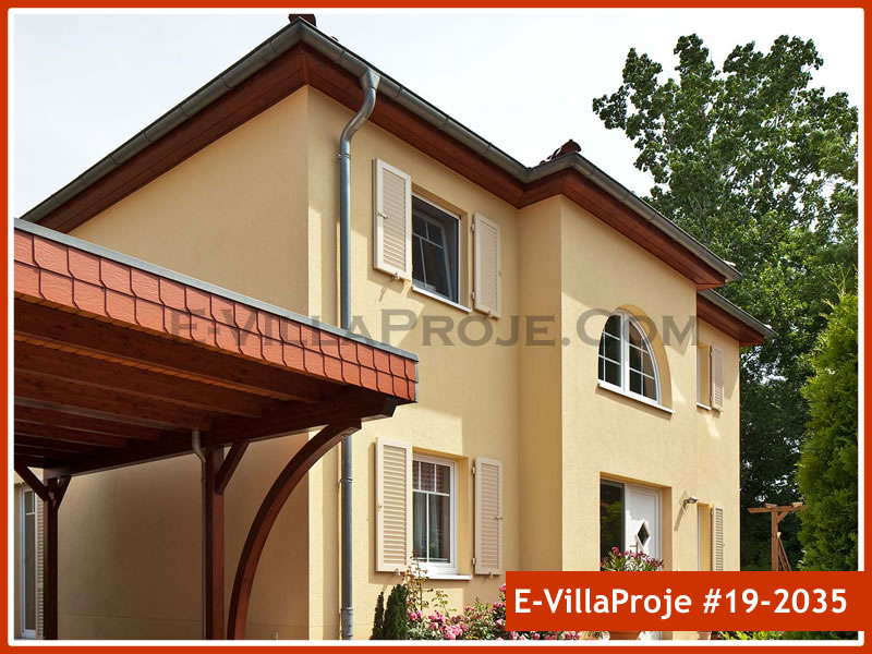 CVL-19-2035 • 177 m² 4+1 Dubleks Çelik Villa - Mimari Kat Planı ve Dış Cephe