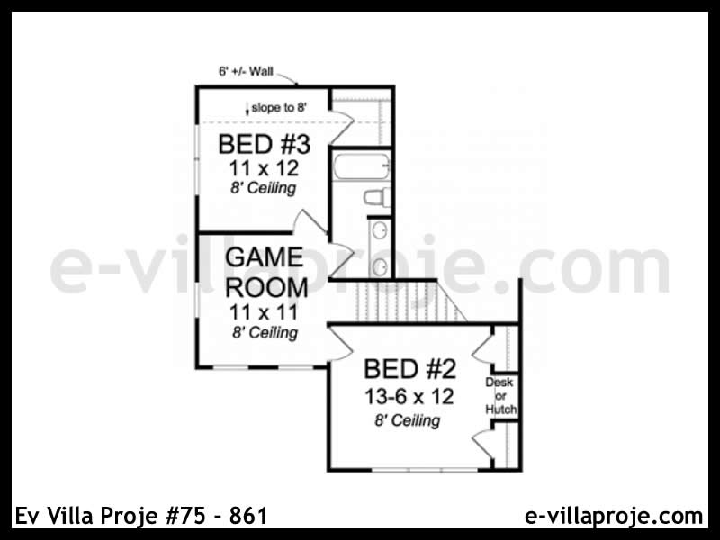CVL-75-861 Kat Planı ve Görsel 3