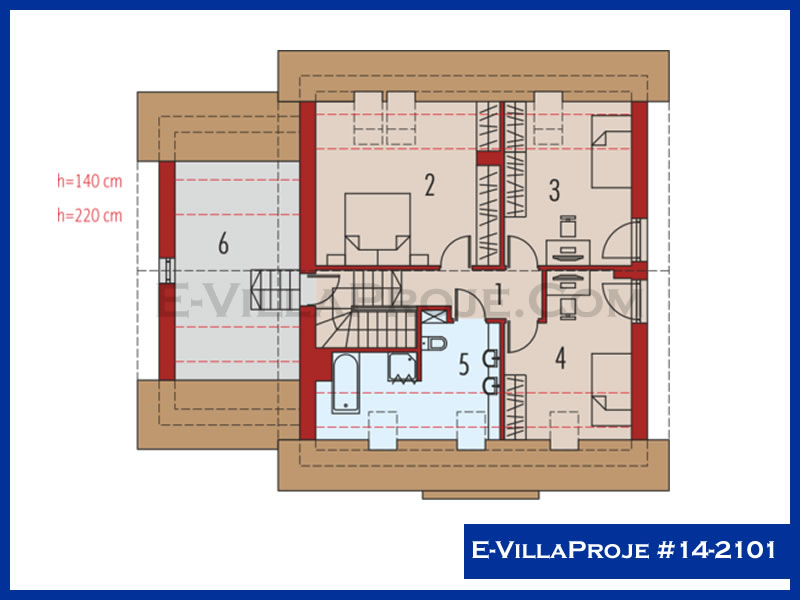 CVL-14-2101 Kat Planı ve Görsel 3