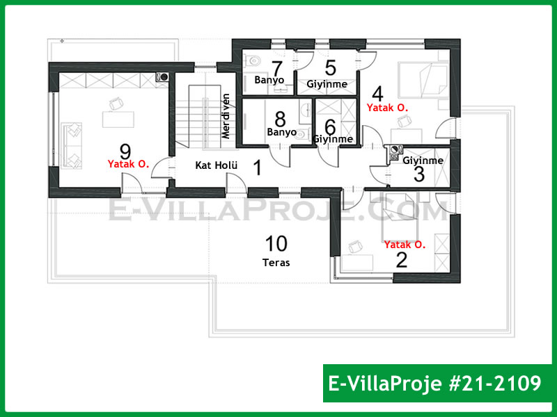 CVL-21-2109 Kat Planı ve Görsel 3
