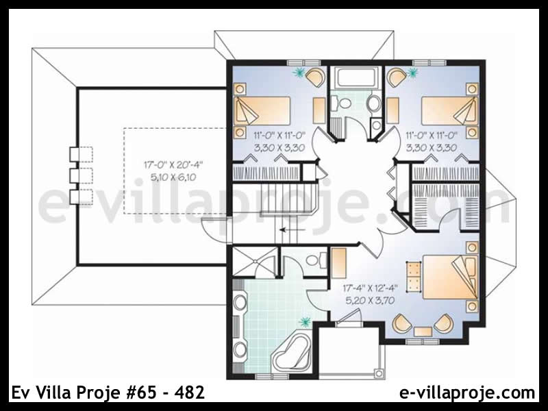 CVL-65-482 Kat Planı ve Görsel 3