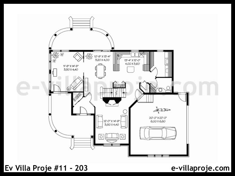CVL-11-203 Kat Planı ve Görsel 2