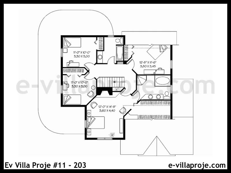 CVL-11-203 Kat Planı ve Görsel 3