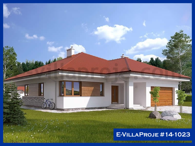 CVL-14-1023 • 189 m² 5+1 Tek Katlı Çelik Villa - Mimari Kat Planı ve Dış Cephe