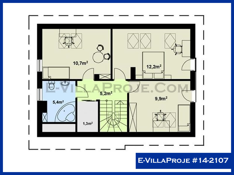 CVL-14-2107 Kat Planı ve Görsel 3