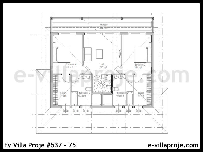 CVL-537-75 Kat Planı ve Görsel 3