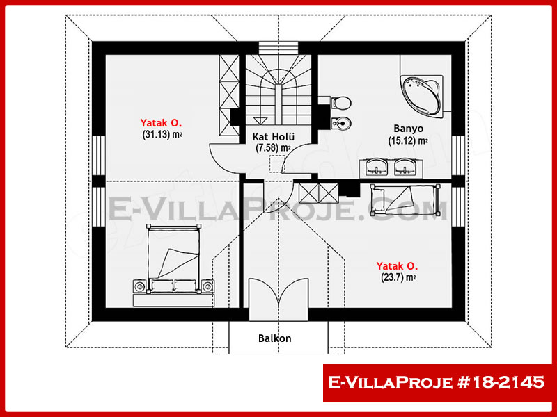 CVL-18-2145 Kat Planı ve Görsel 3