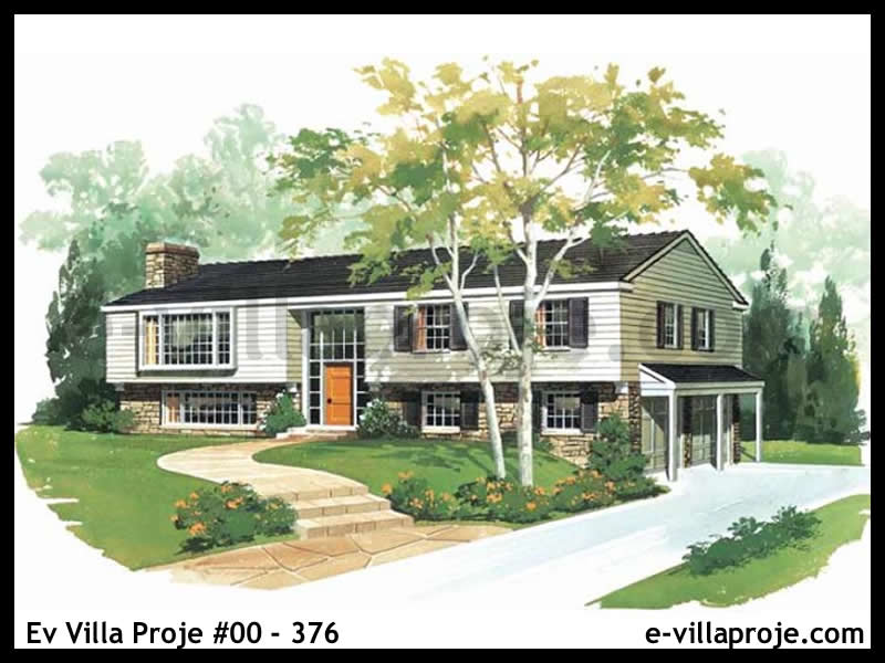 CVL-00-376 • 193 m² 5+1 Dubleks Çelik Villa - Mimari Kat Planı ve Dış Cephe