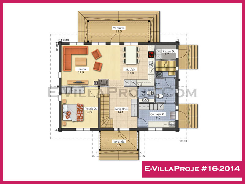 CVL-16-2014 Kat Planı ve Görsel 2