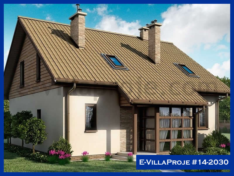 CVL-14-2030 • 194 m² 5+1 Tek Katlı Çelik Villa - Mimari Kat Planı ve Dış Cephe
