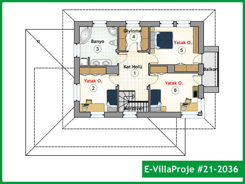 CVL-21-2036 Kat Planı ve Görsel 3
