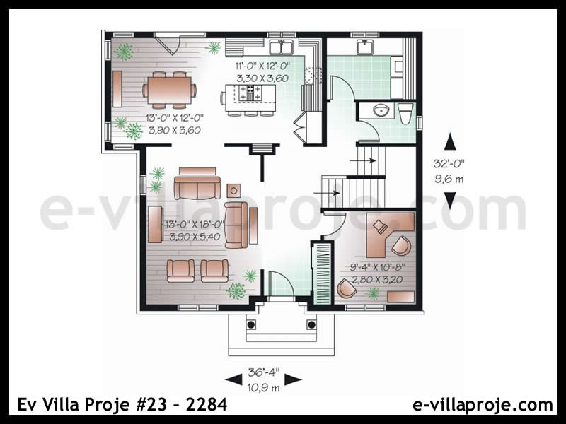 CVL-23-2284 Kat Planı ve Görsel 2