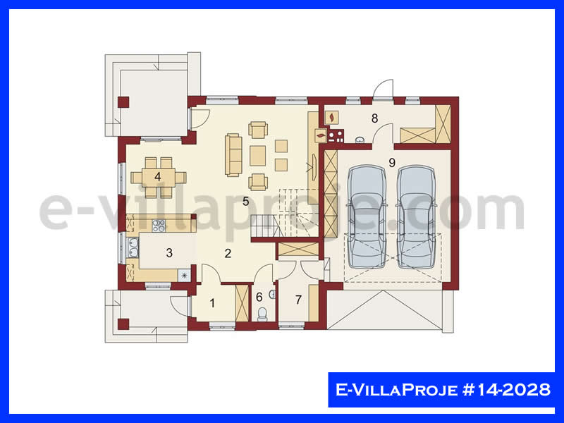 CVL-14-2028 Kat Planı ve Görsel 2