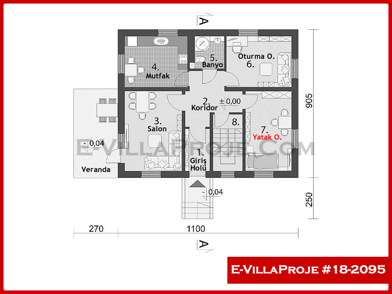 CVL-18-2095 Kat Planı ve Görsel 2