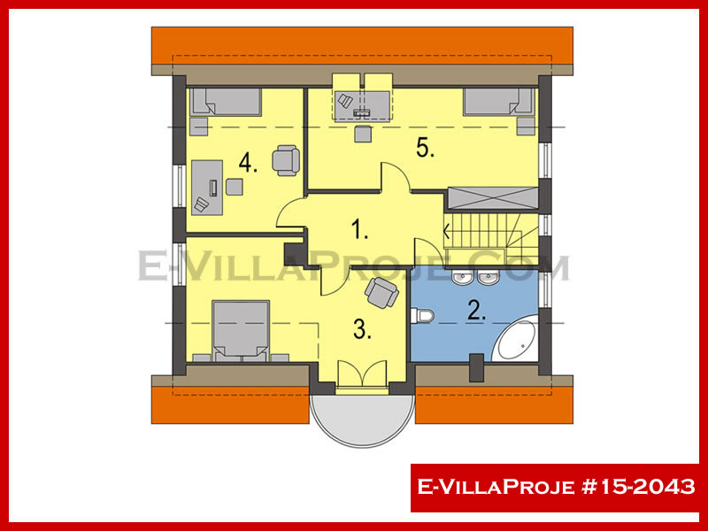CVL-15-2043 Kat Planı ve Görsel 3