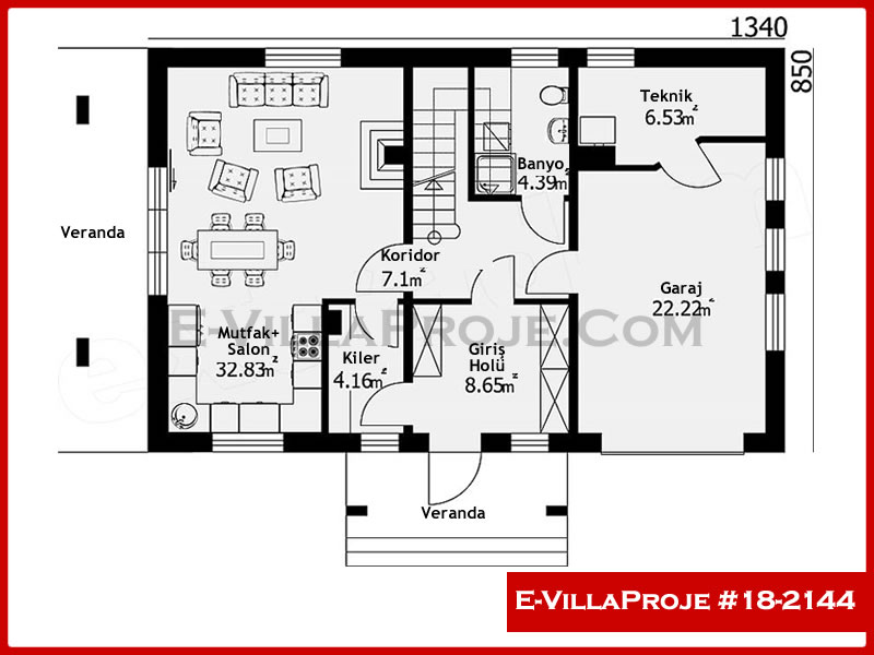 CVL-18-2144 Kat Planı ve Görsel 2