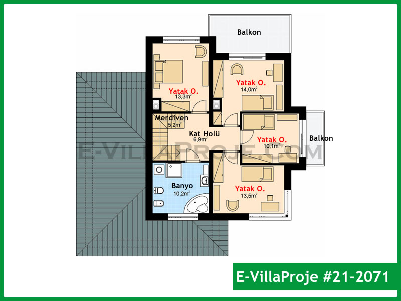 CVL-21-2071 Kat Planı ve Görsel 3