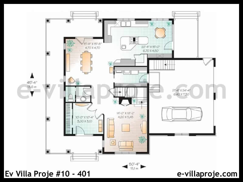CVL-10-401 Kat Planı ve Görsel 2