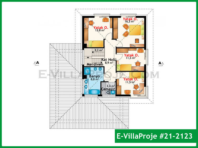 CVL-21-2123 Kat Planı ve Görsel 3