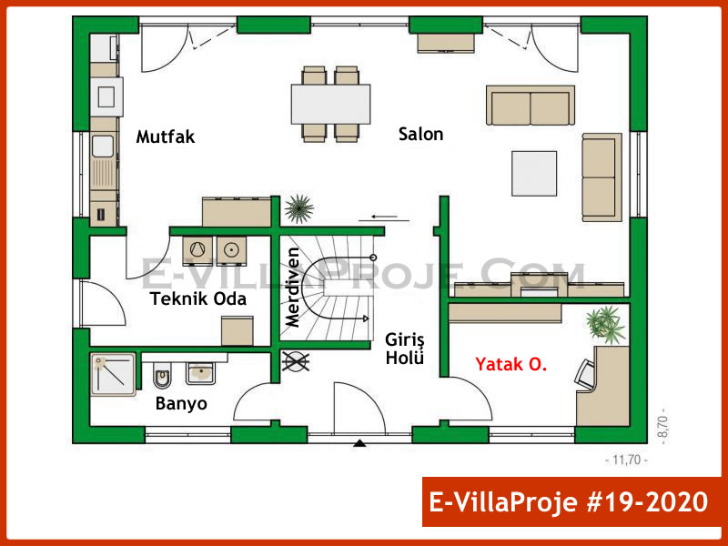 CVL-19-2020 Kat Planı ve Görsel 2