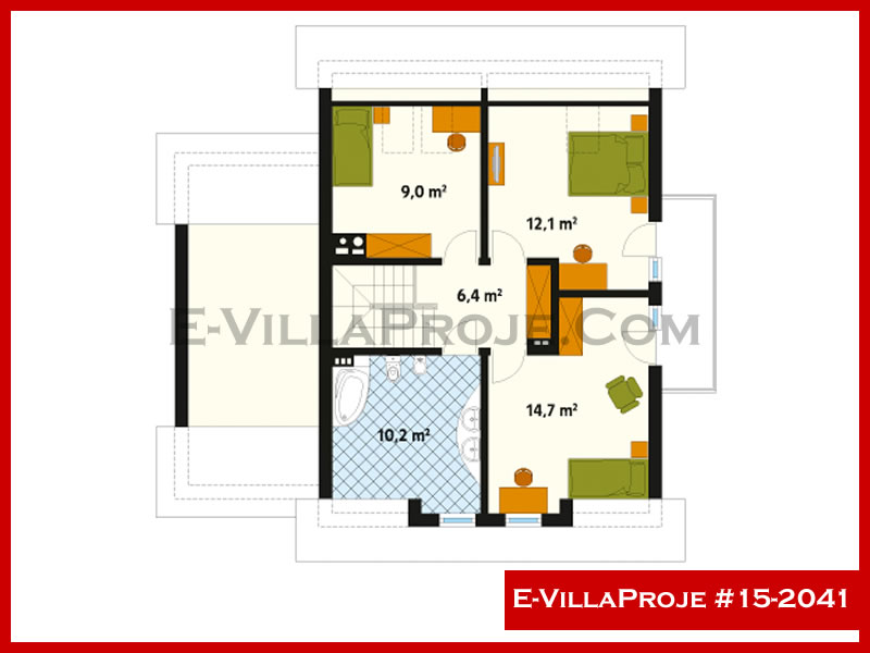 CVL-15-2041 Kat Planı ve Görsel 3