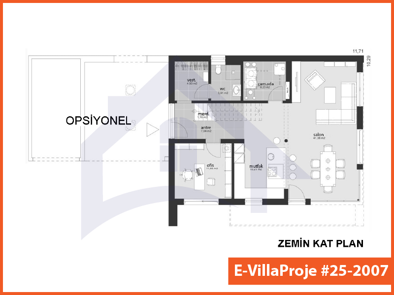CVL-25-2007 Kat Planı ve Görsel 2
