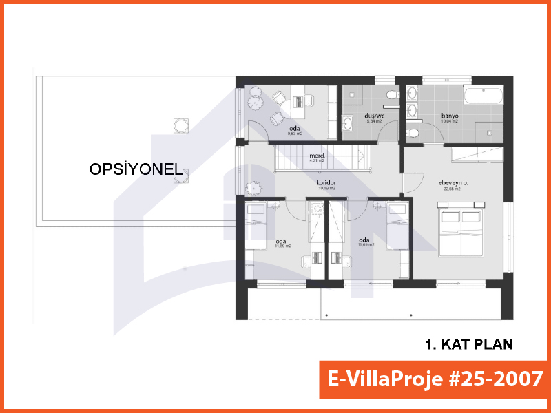 CVL-25-2007 Kat Planı ve Görsel 3