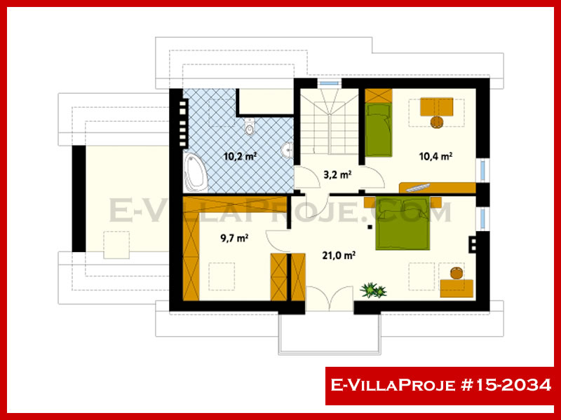 CVL-15-2034 Kat Planı ve Görsel 3