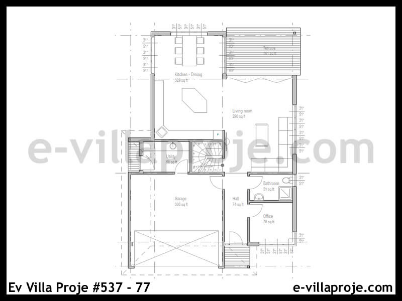 CVL-537-77 Kat Planı ve Görsel 2